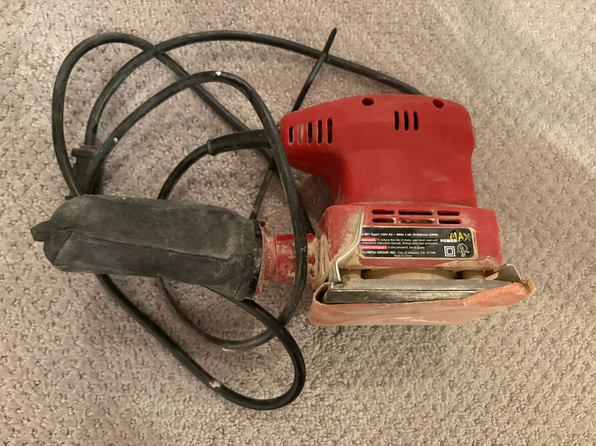 MAX Power Electric Orbital Sander with Dust Bag - photo 4