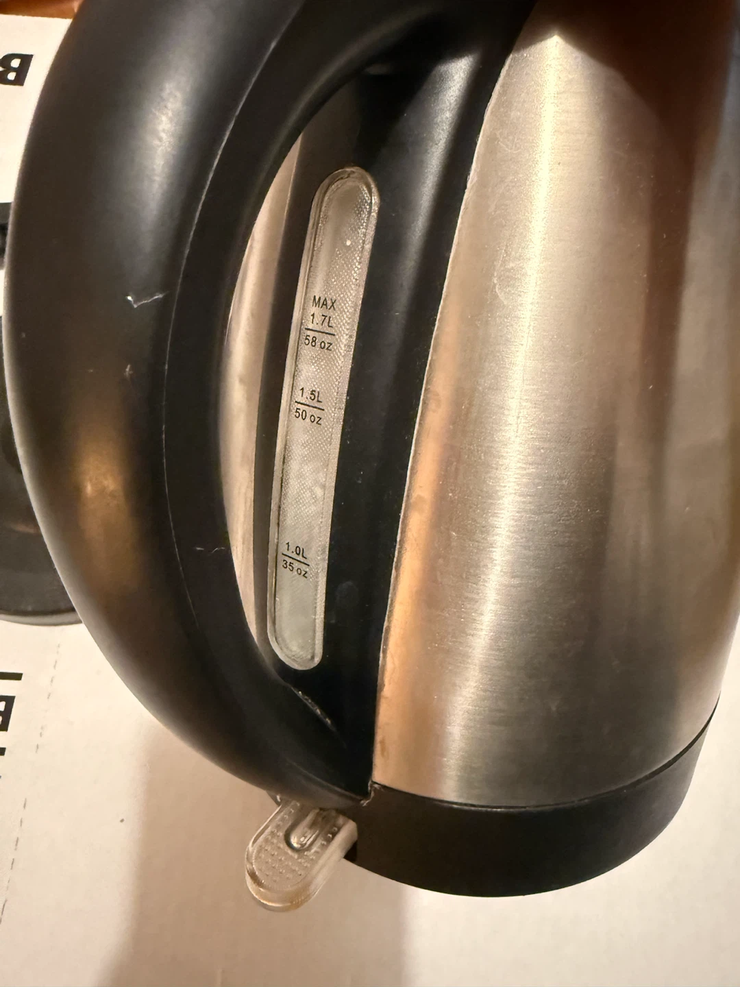 Black & Decker Stainless Steel Electric Kettle - photo 3