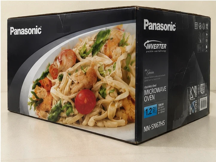 Brand New Panasonic 1200W Inverter Steel Microwave - photo 3