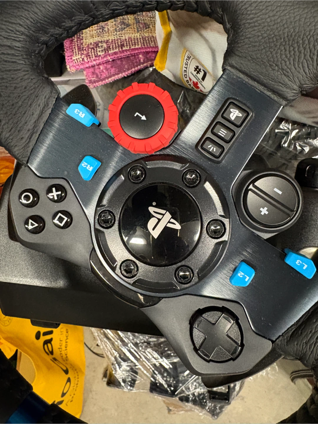 Logitech G29/G923 Racing Wheel Simulator with Foldable Stand - photo 5