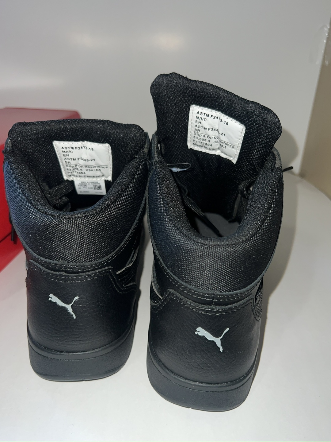 Puma Frontcourt Black Mid Shoes - photo 2