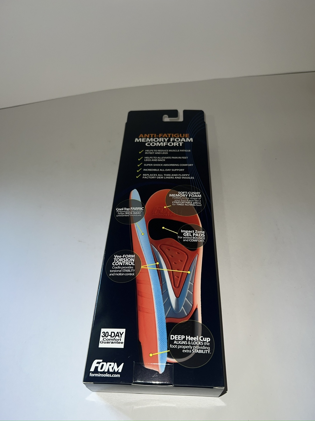 FORM Anti-Fatigue Memory Foam Cushioned Insoles - photo 2