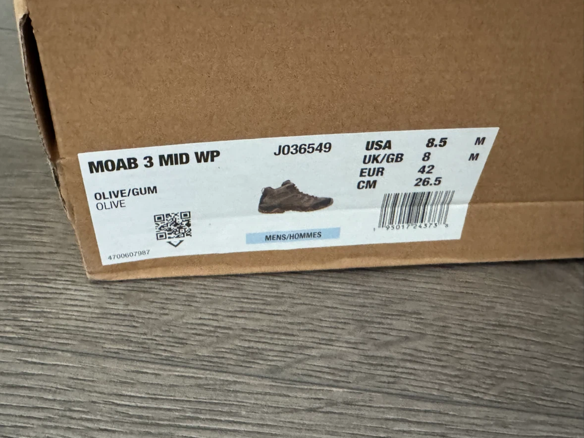 Merrell Moab 3 Mid Waterproof Hiking Boots