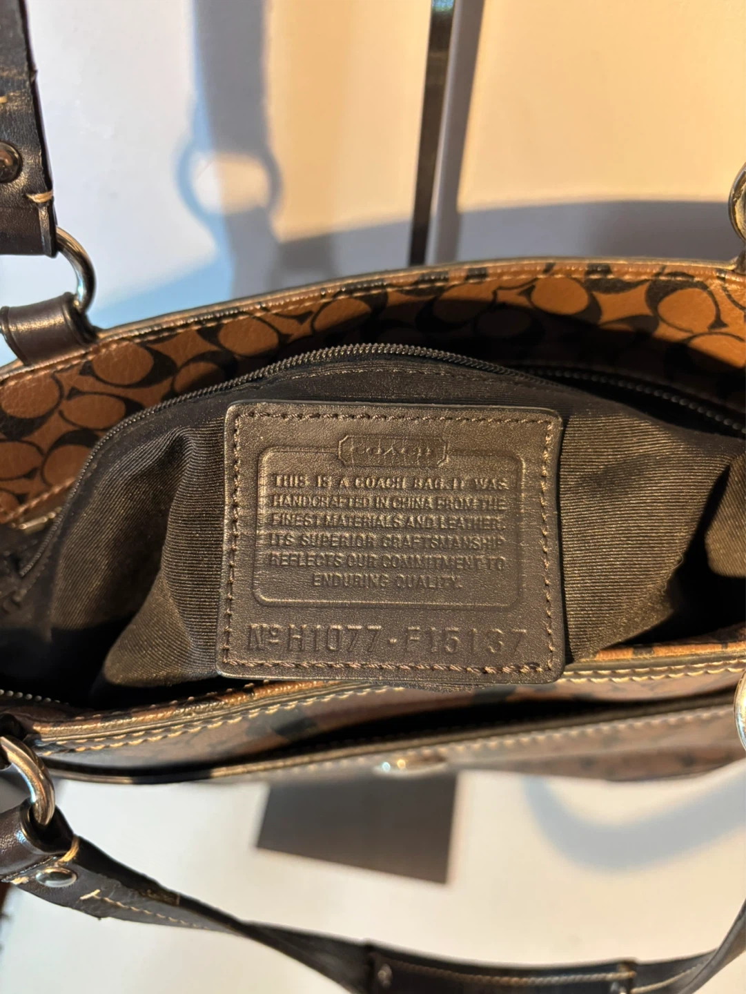 Coach Signature Tote Bag - photo 4