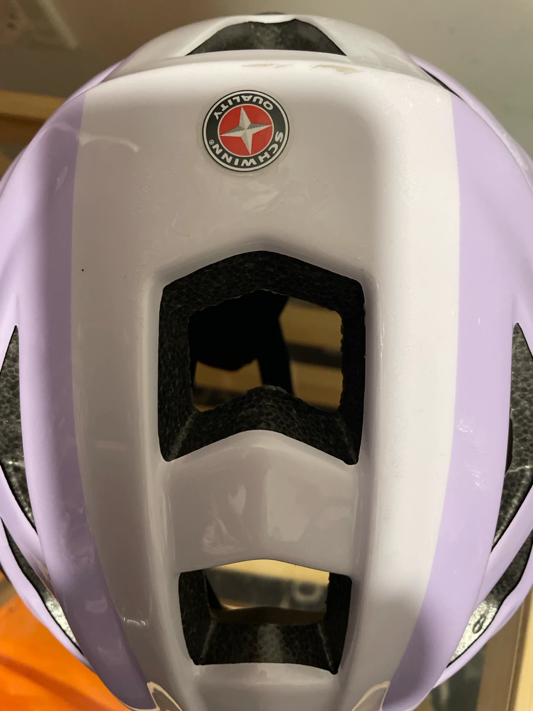 58-61cm Schwinn Bike Helmet - Purple & White - photo 2