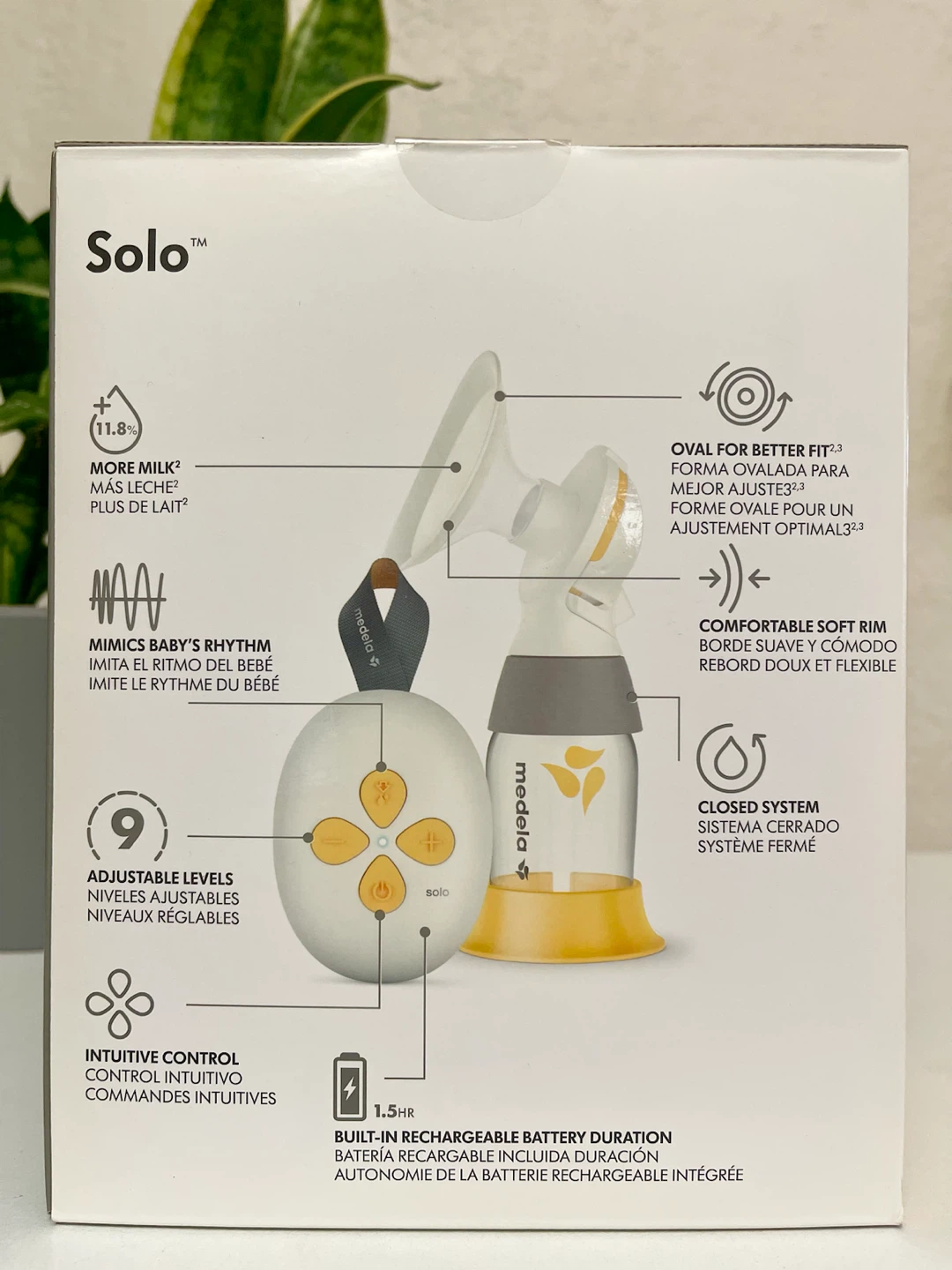 Medela Solo Electric Breast Pump - photo 3