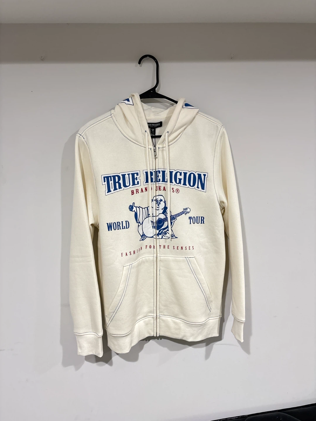 True Religion Buddha Icon Zip Hoodie