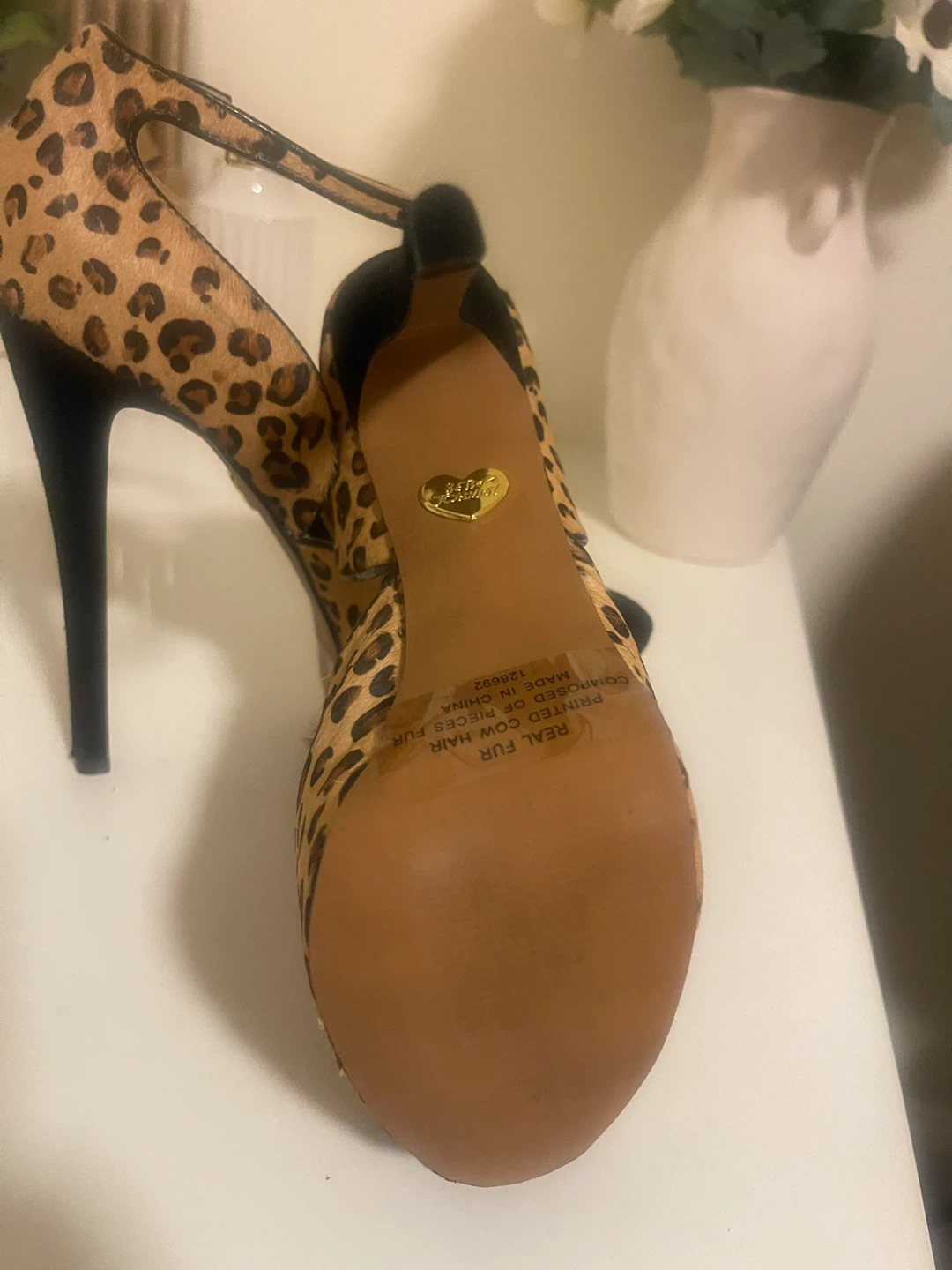 Betsey Johnson Leopard Print Heels - photo 2