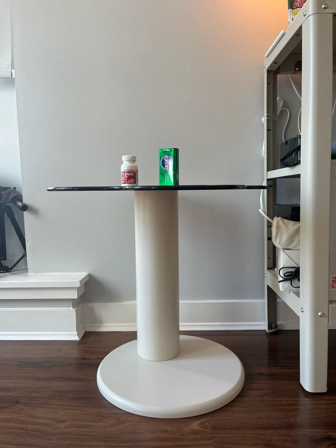 Unique Cloud Shaped Coffee Table with Smoked Glass Top - photo 2