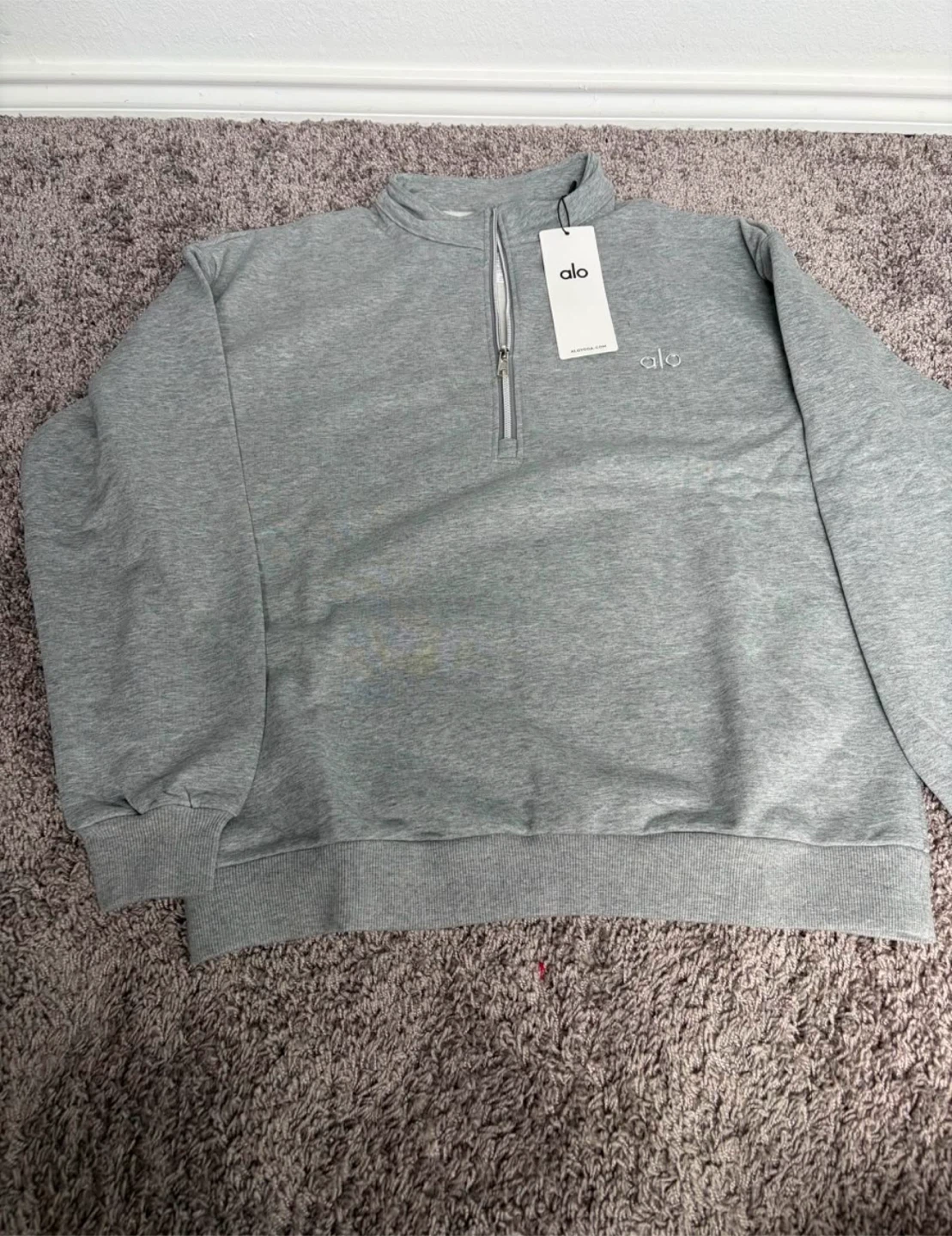 Alo Yoga 1/4 Zip Sweatshirt - photo 2