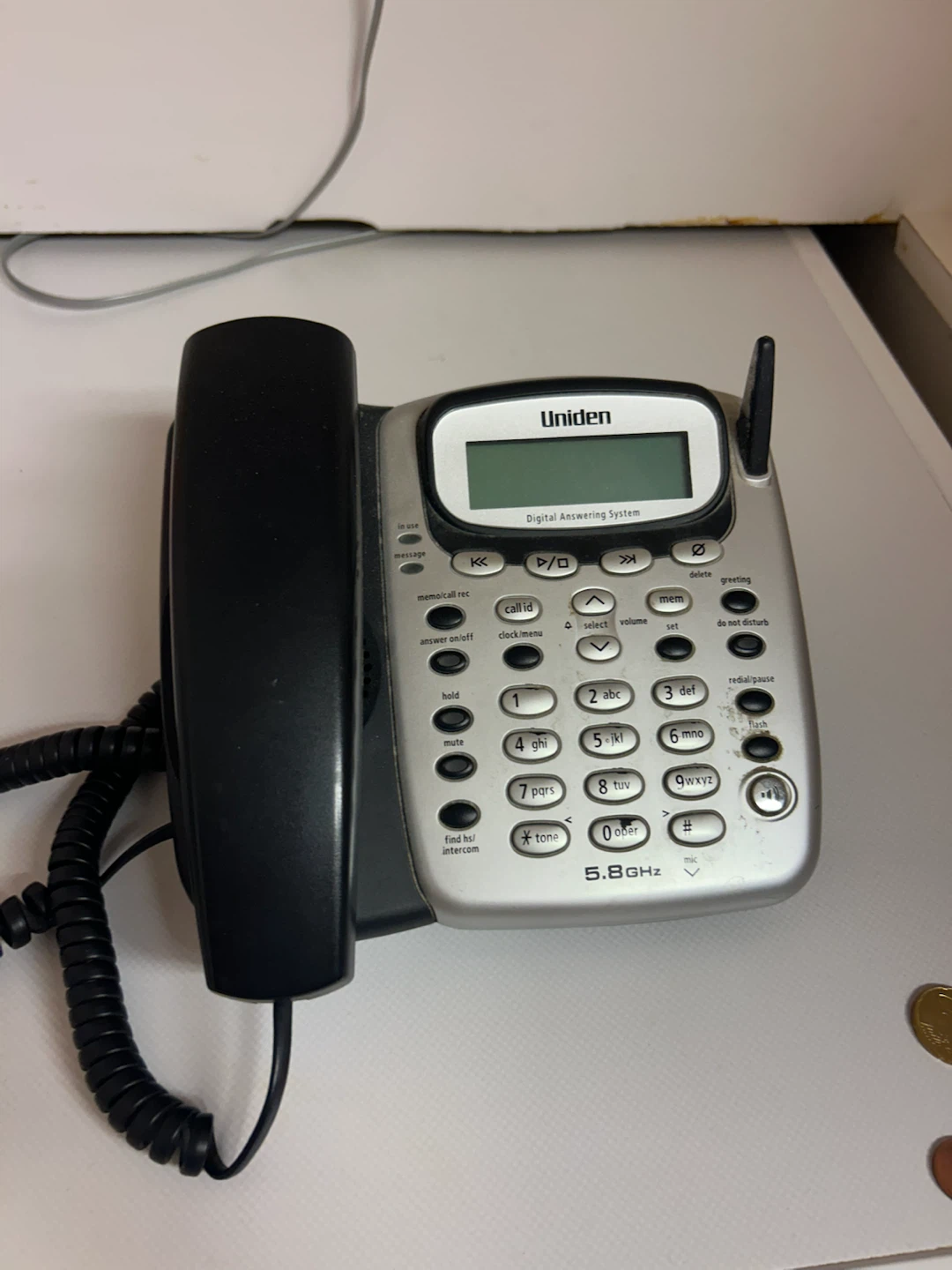 Uniden Digital Cordless Answering System 5.8GHz