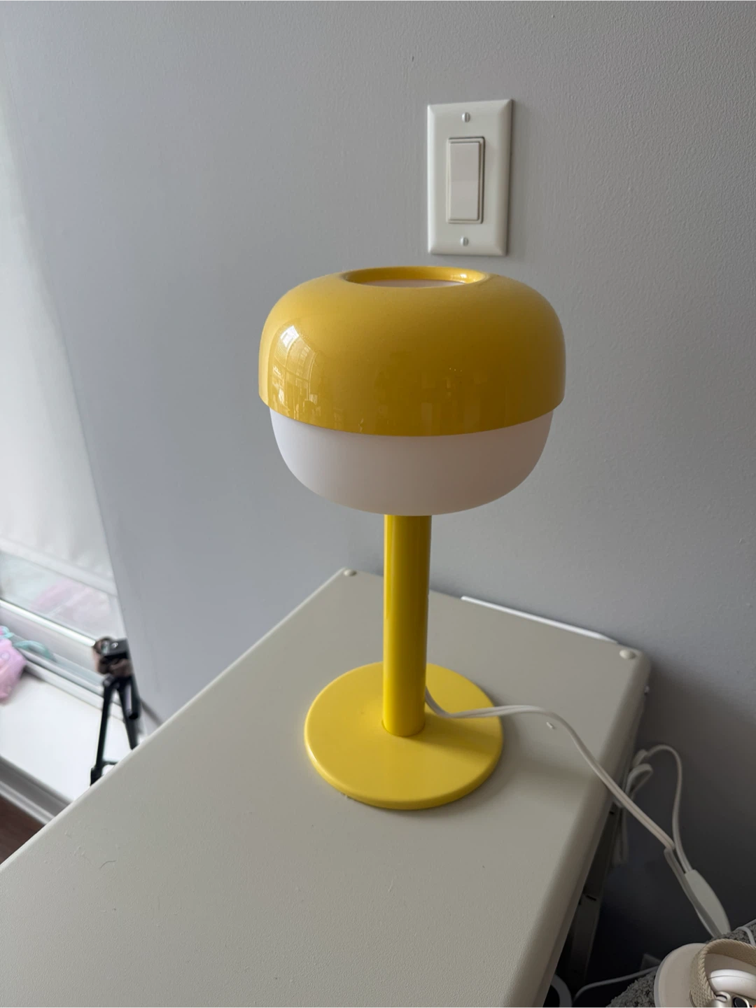 Yellow Dome Desk Lamp