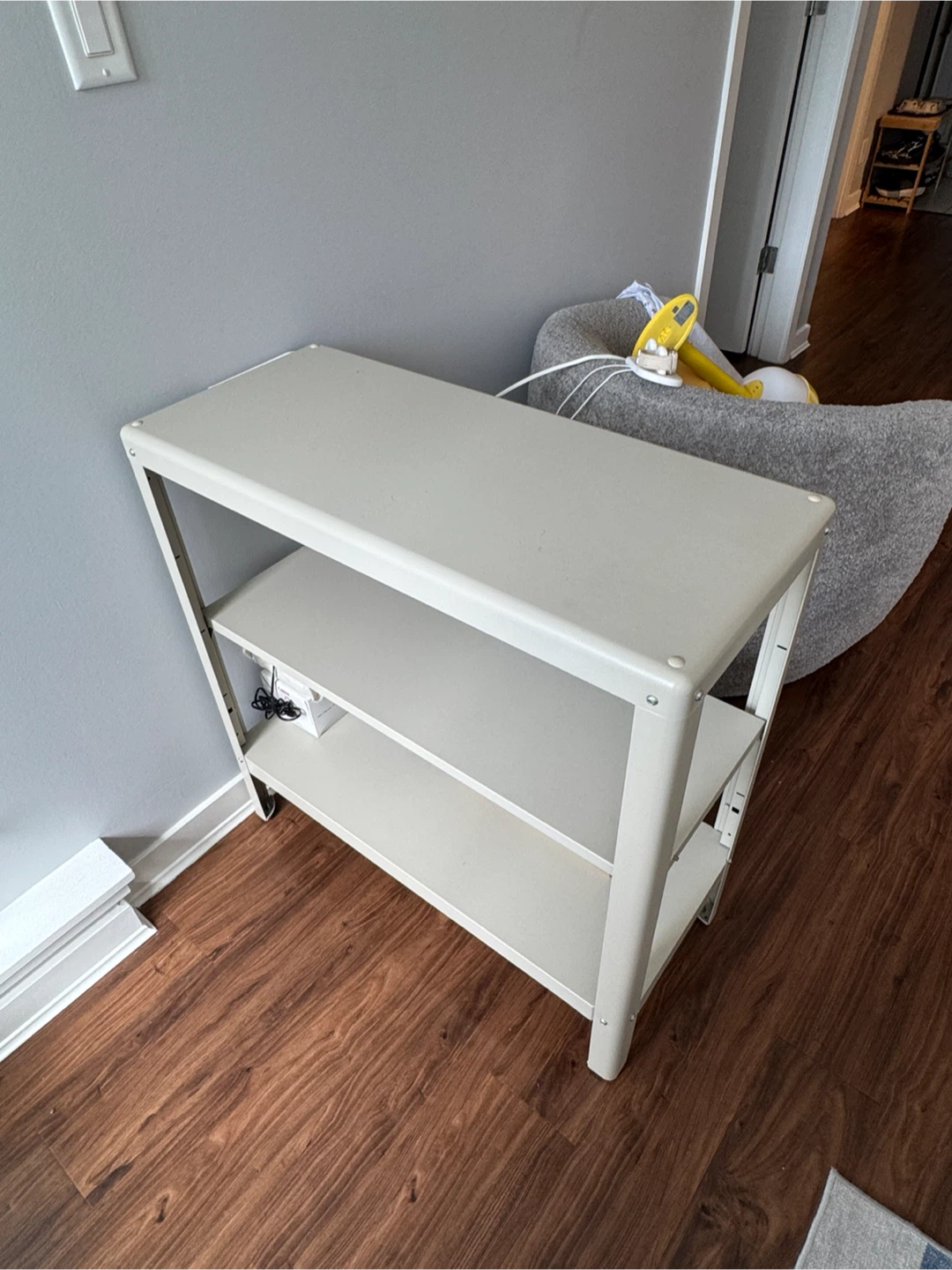 3-Tier Metal Shelf Unit