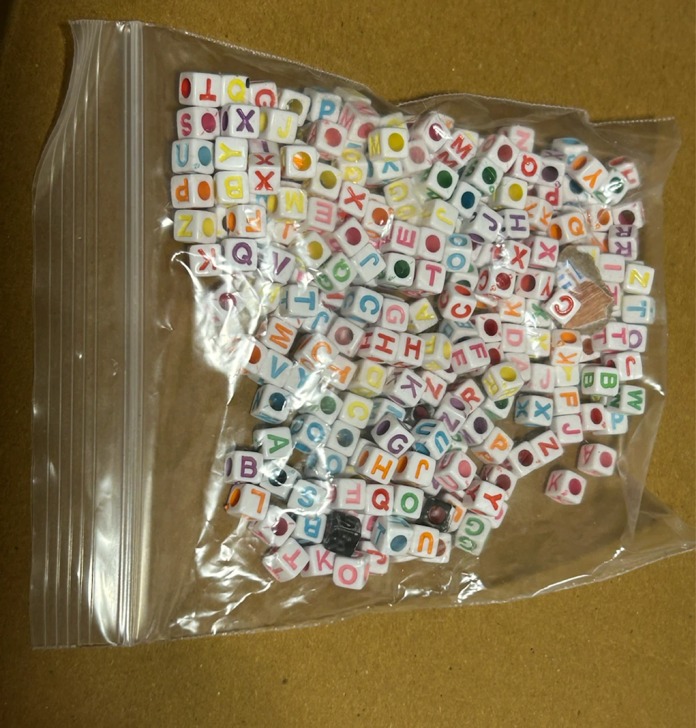 Alphabet Beads for Jewelry Making