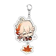 Genshin Impact Kaedehara Kazuha Acrylic Keychain - photo 2