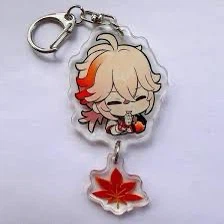 Genshin Impact Kaedehara Kazuha Acrylic Keychain - photo 3