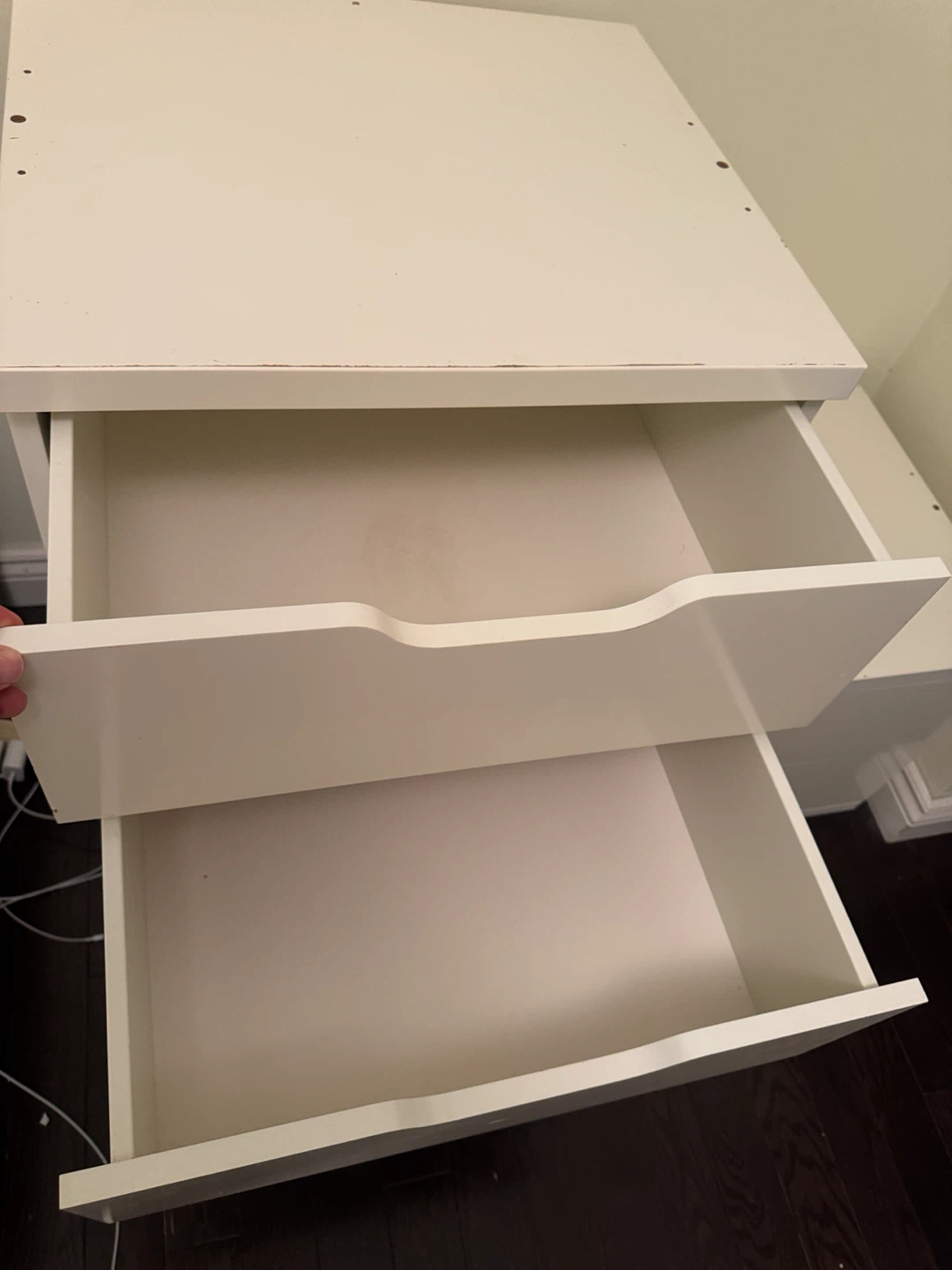 IKEA White Drawer Dressers – Small $50 / Large $80 - photo 2