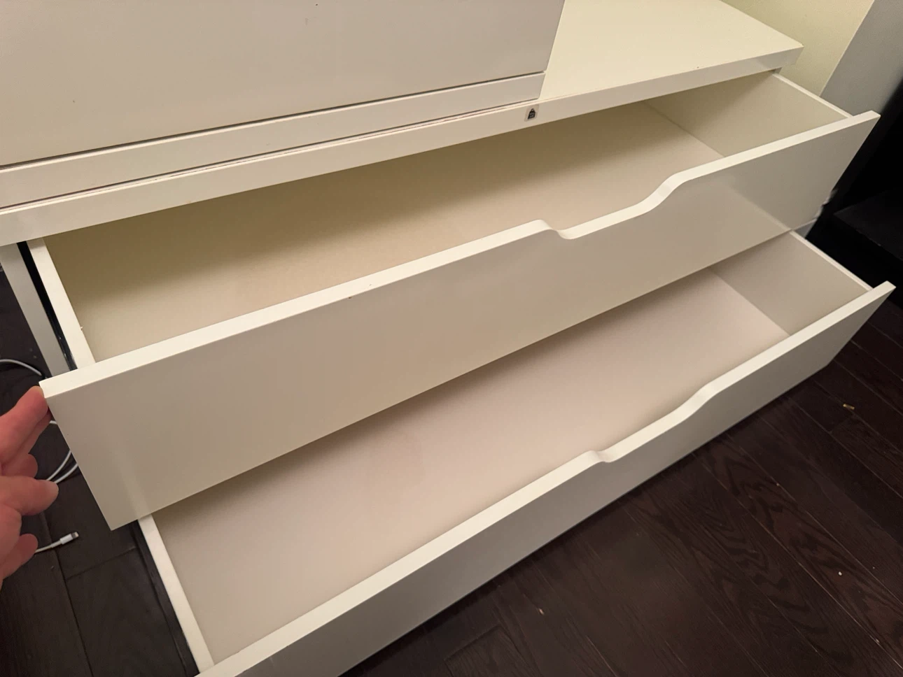 IKEA White Drawer Dressers – Small $50 / Large $80 - photo 3