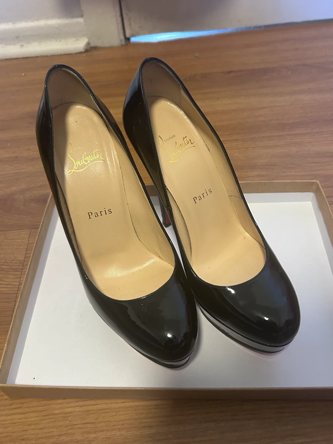 Christian Louboutin Bianca 140 Patent Calf Heels - photo 4