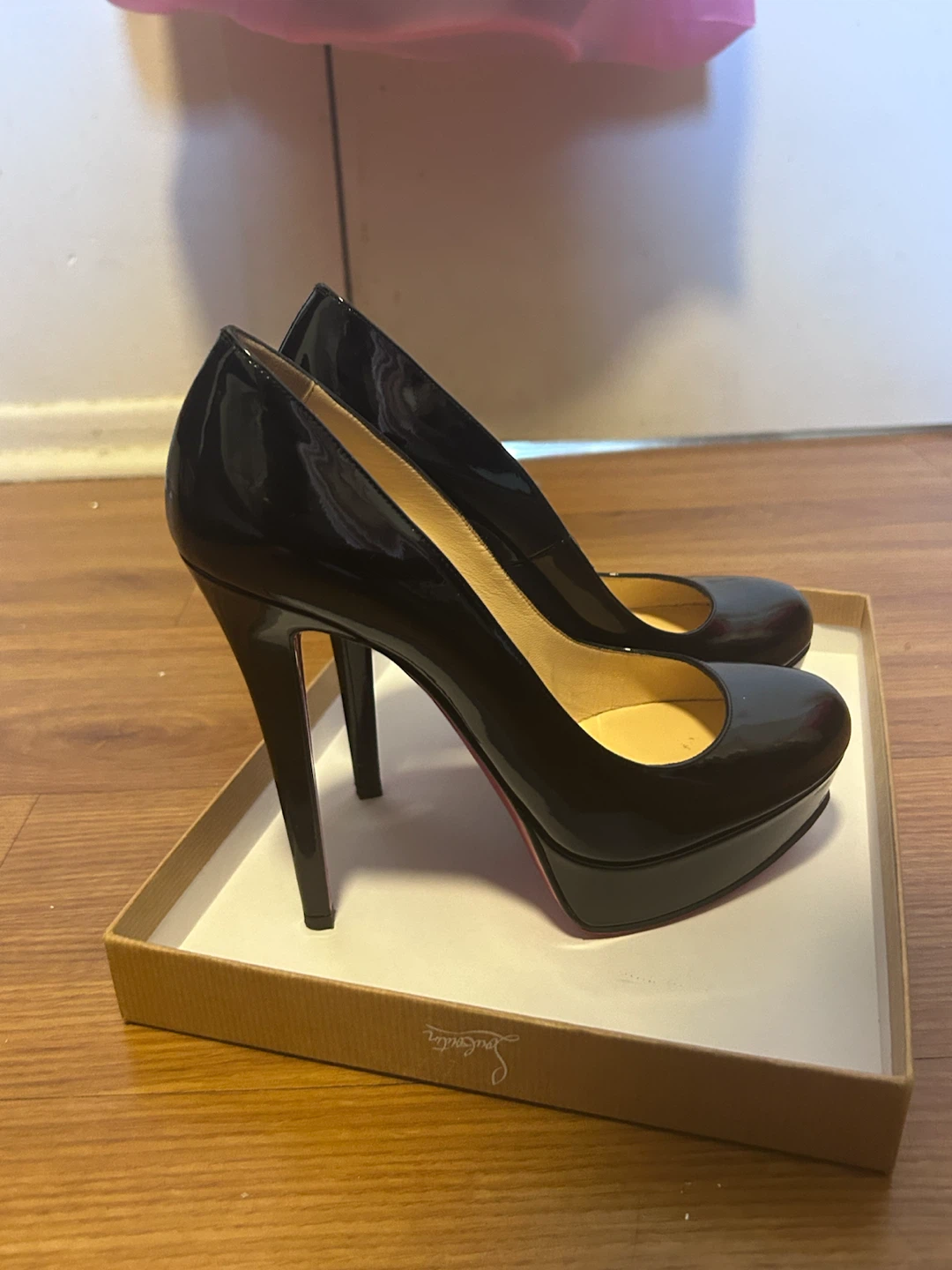Christian Louboutin Bianca 140 Patent Calf Heels - photo 5