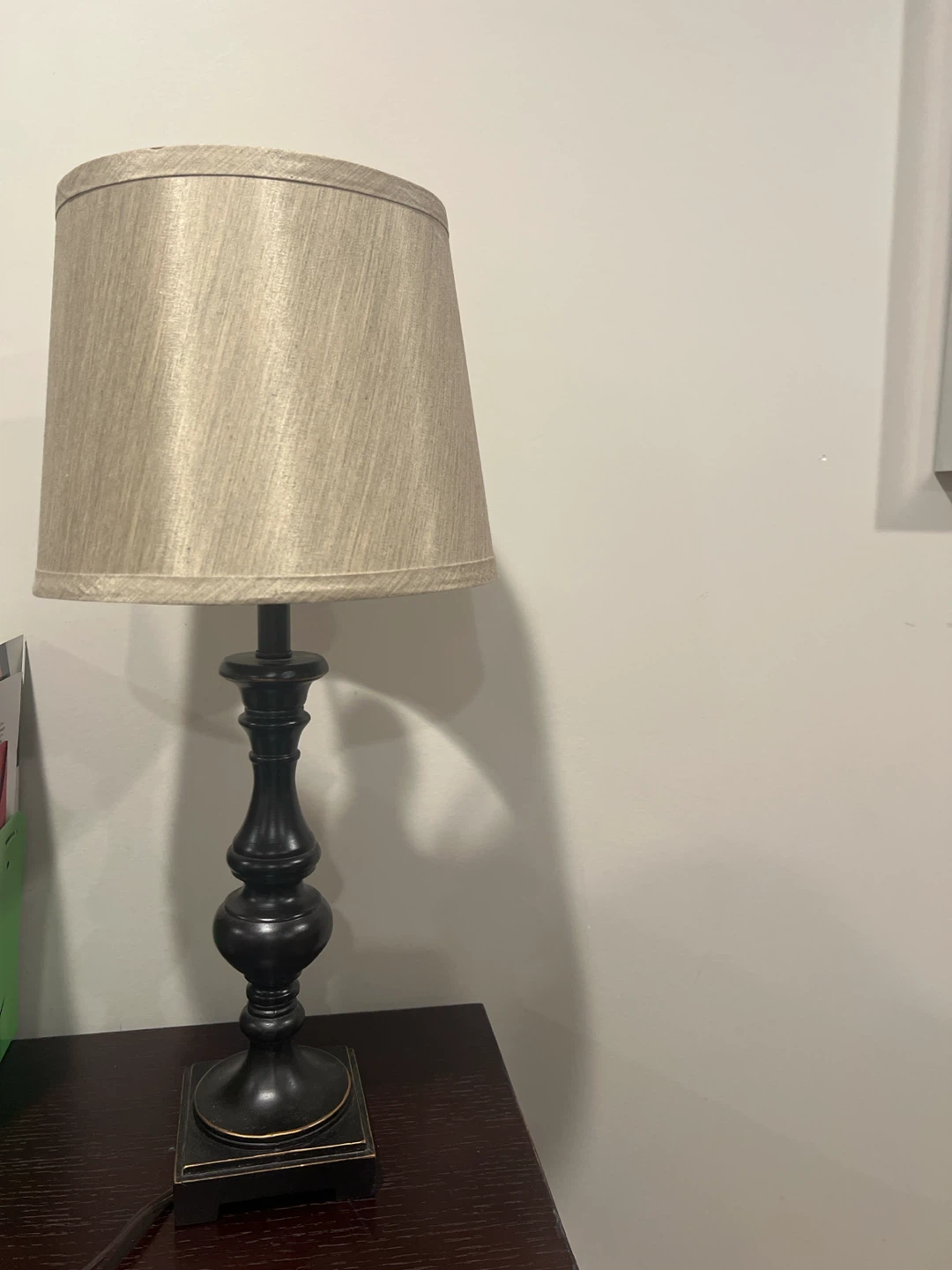Table Lamp with Linen Shade