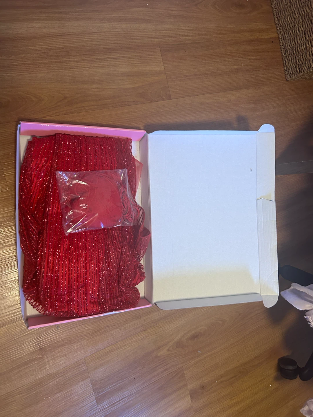 Red Sequin Gown - photo 2