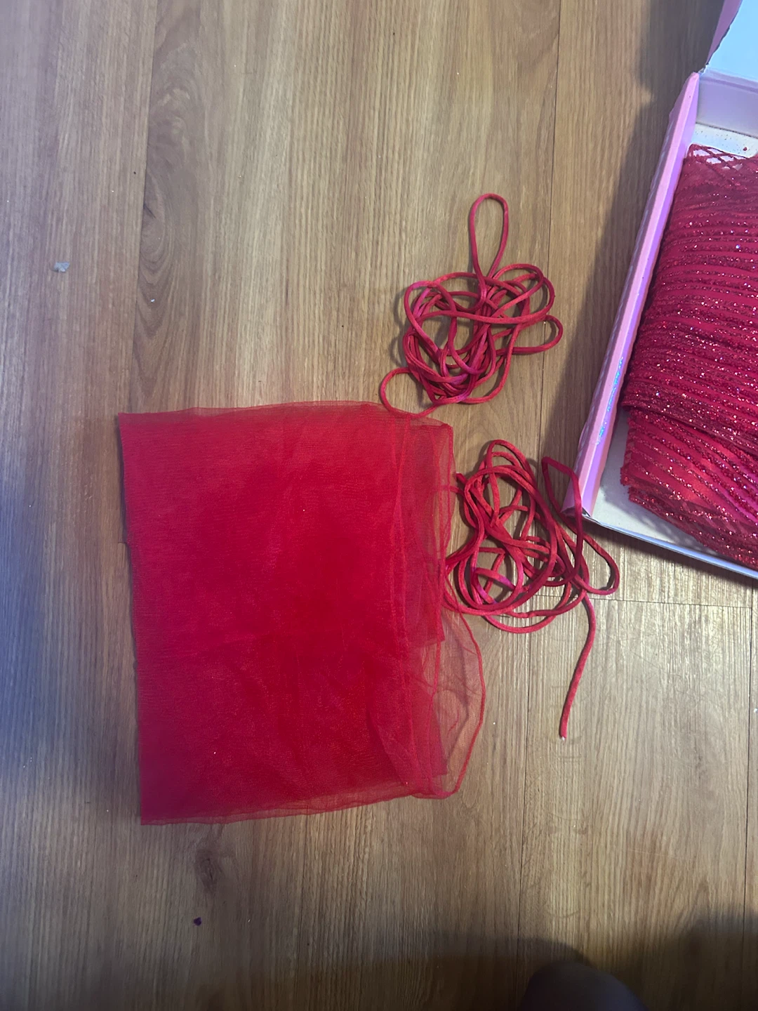 Red Sequin Gown - photo 3