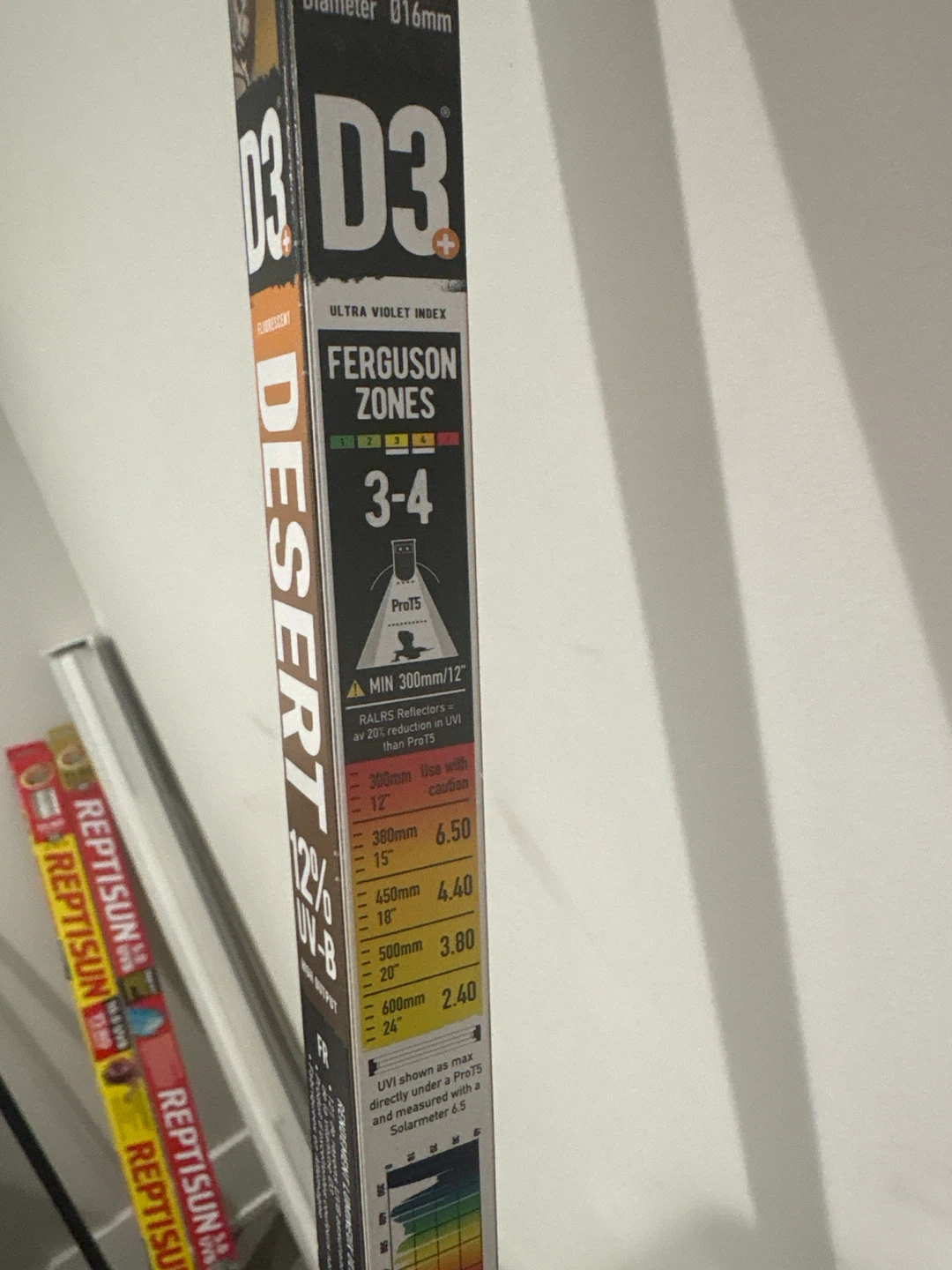 Arcadia Reptile Desert 12% UV-B Fluorescent Lamp 39W - photo 4