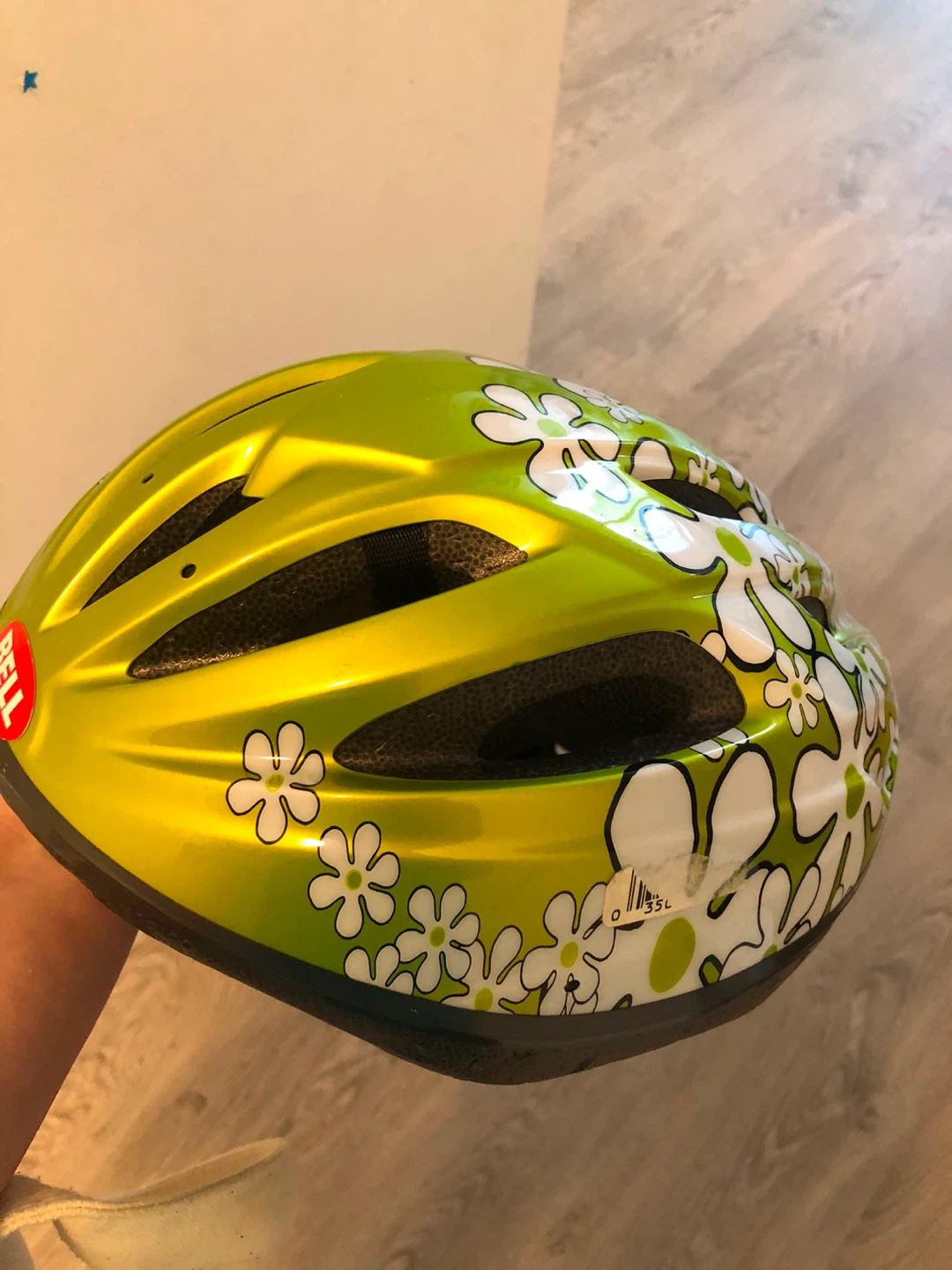 Bell Kids Bike Helmet - Green Floral