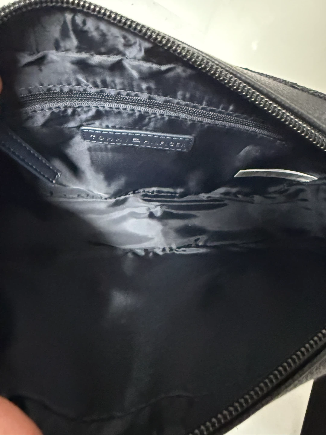 Tommy Hilfiger Black Monogram Crossbody Bag - photo 5