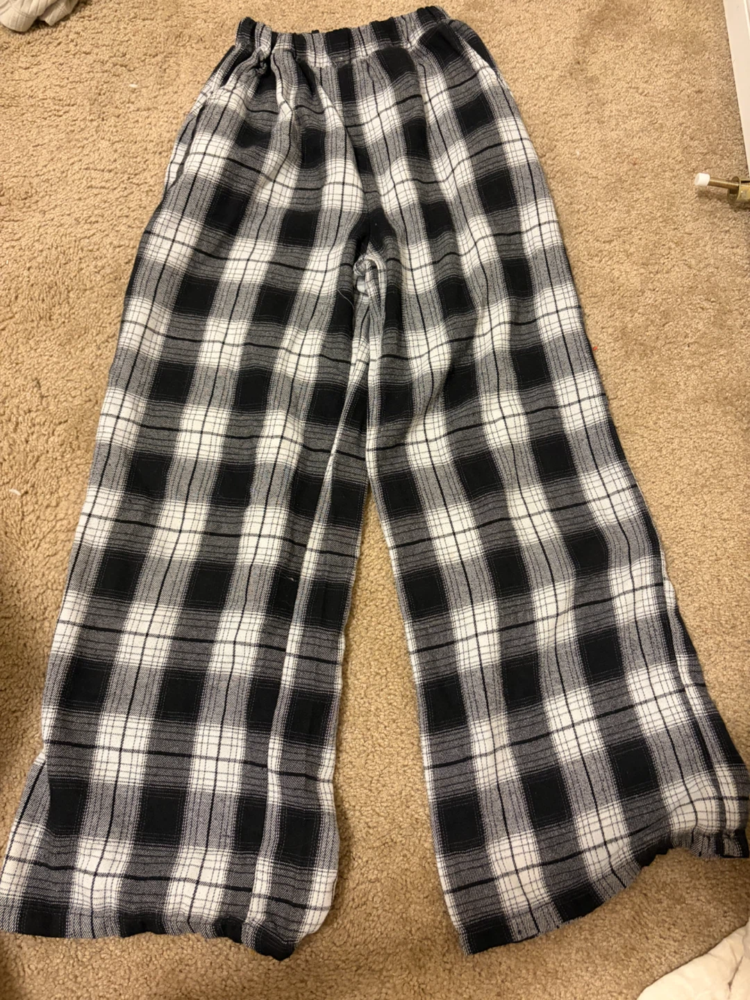 Pajama pants - Black and White