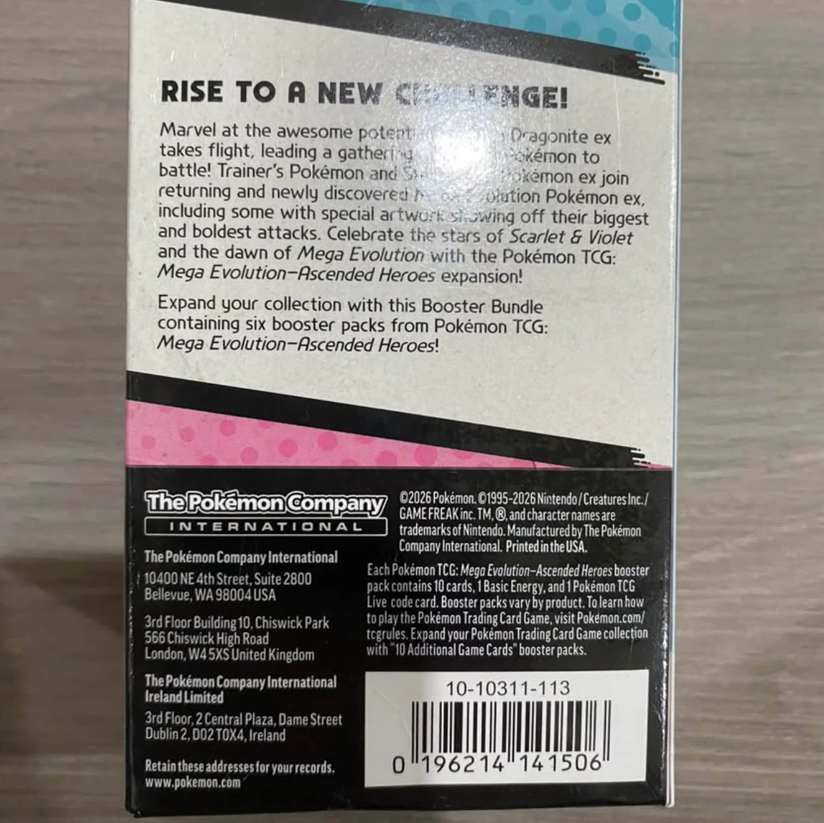 Pokémon TCG Mega Evolution Ascended Heroes Booster Bundle - photo 2