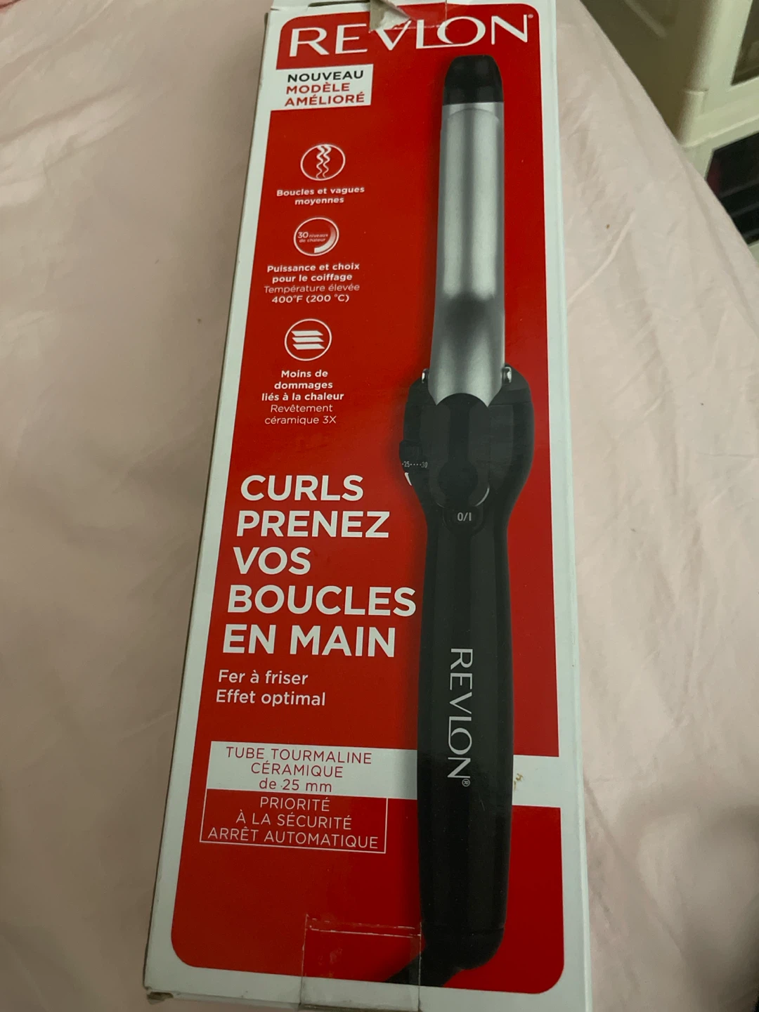 Revlon Tourmaline Ceramic Curling Iron - 25mm