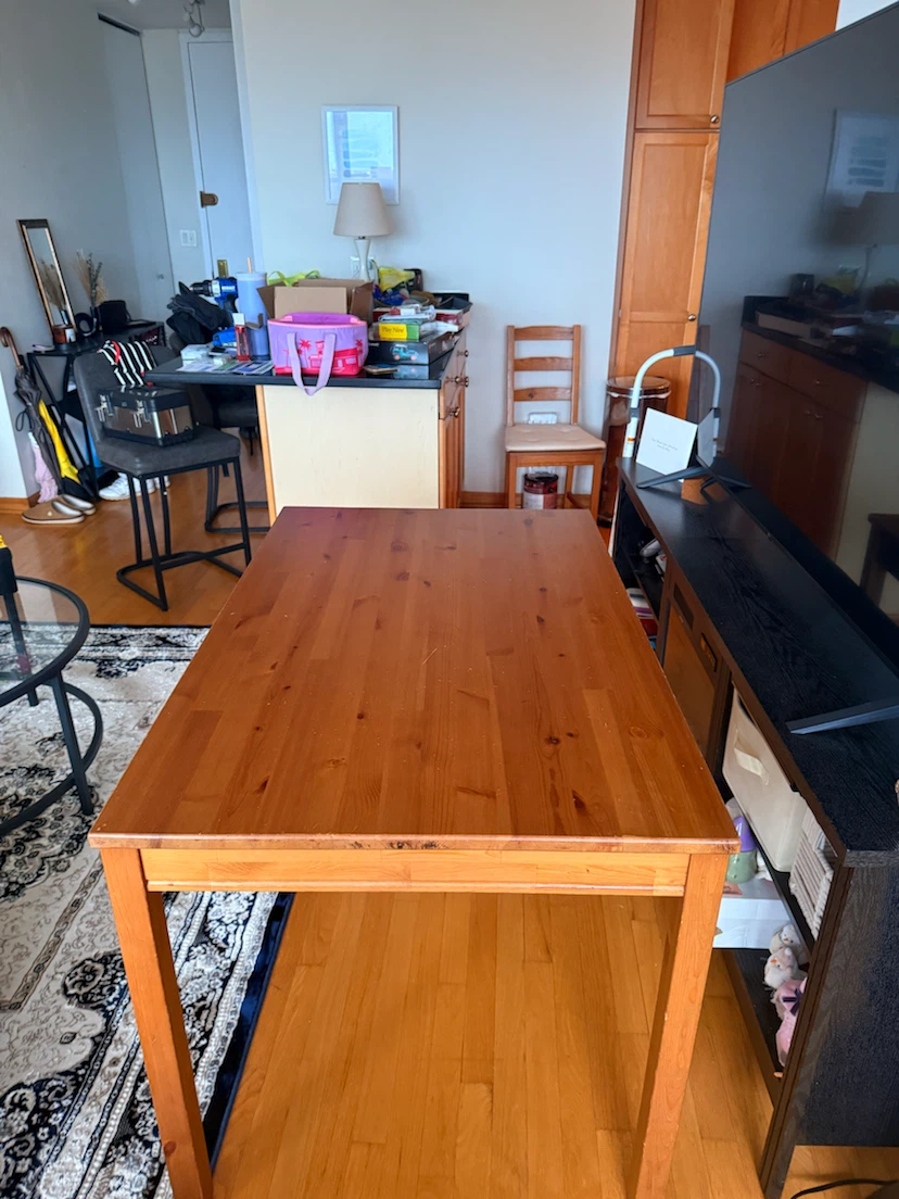 Wooden Dining Table - photo 2