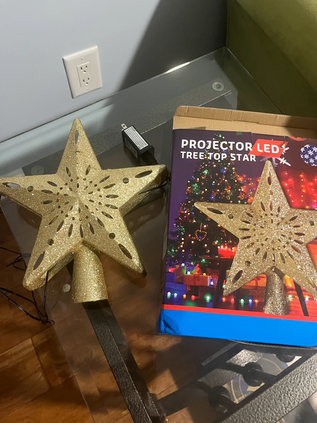 Projector LED Tree Top Star