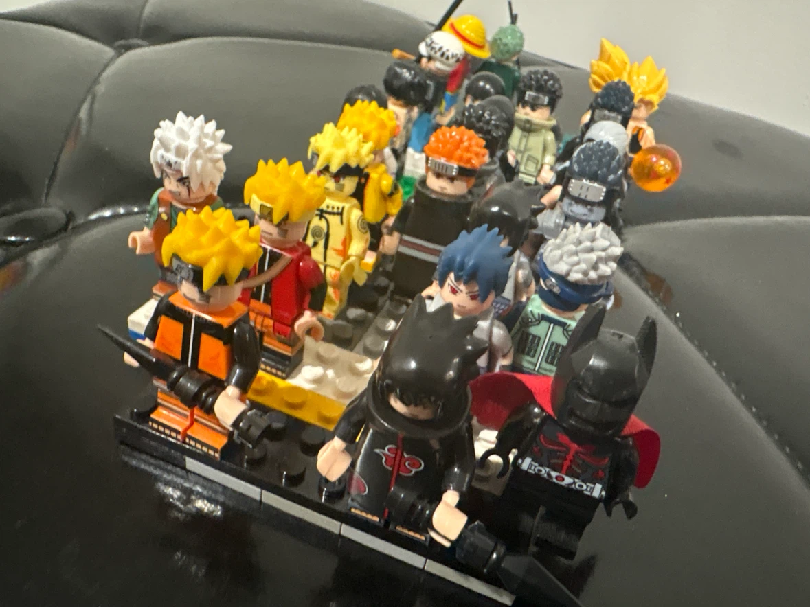 Custom Anime Minifigure Lot (NarutoOne PieceDragon Ball ZBatman - photo 2