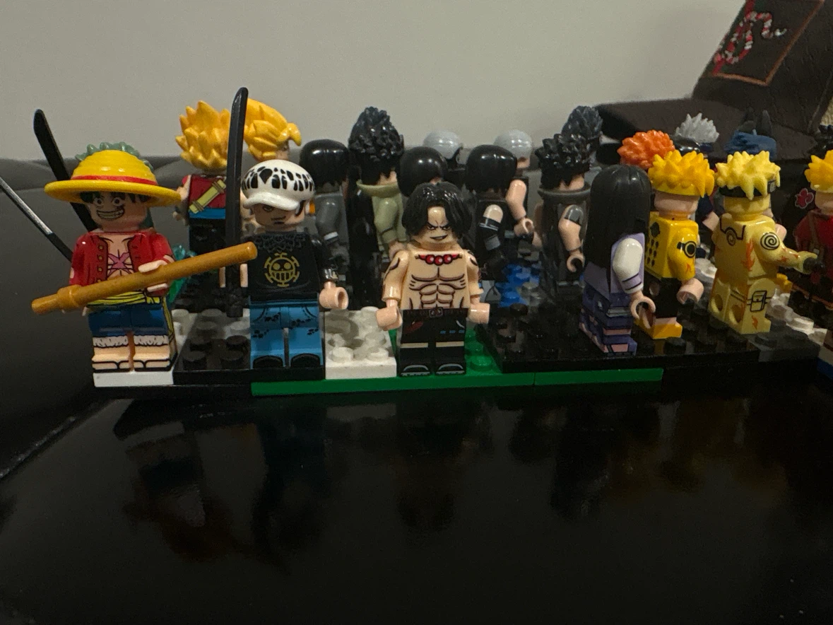 Custom Anime Minifigure Lot (NarutoOne PieceDragon Ball ZBatman - photo 4