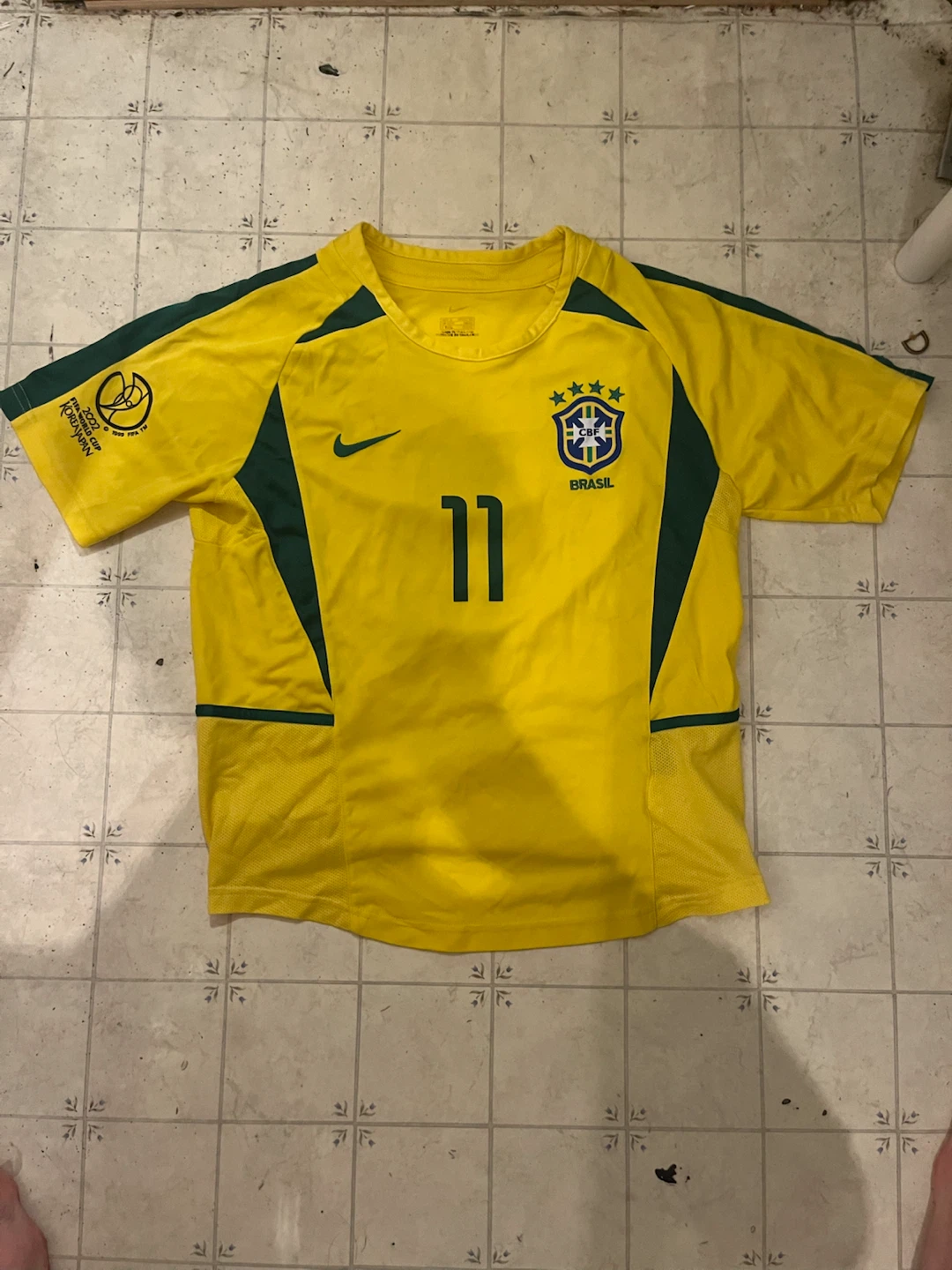 Brazil National Team Soccer Jersey Ronaldinho #11