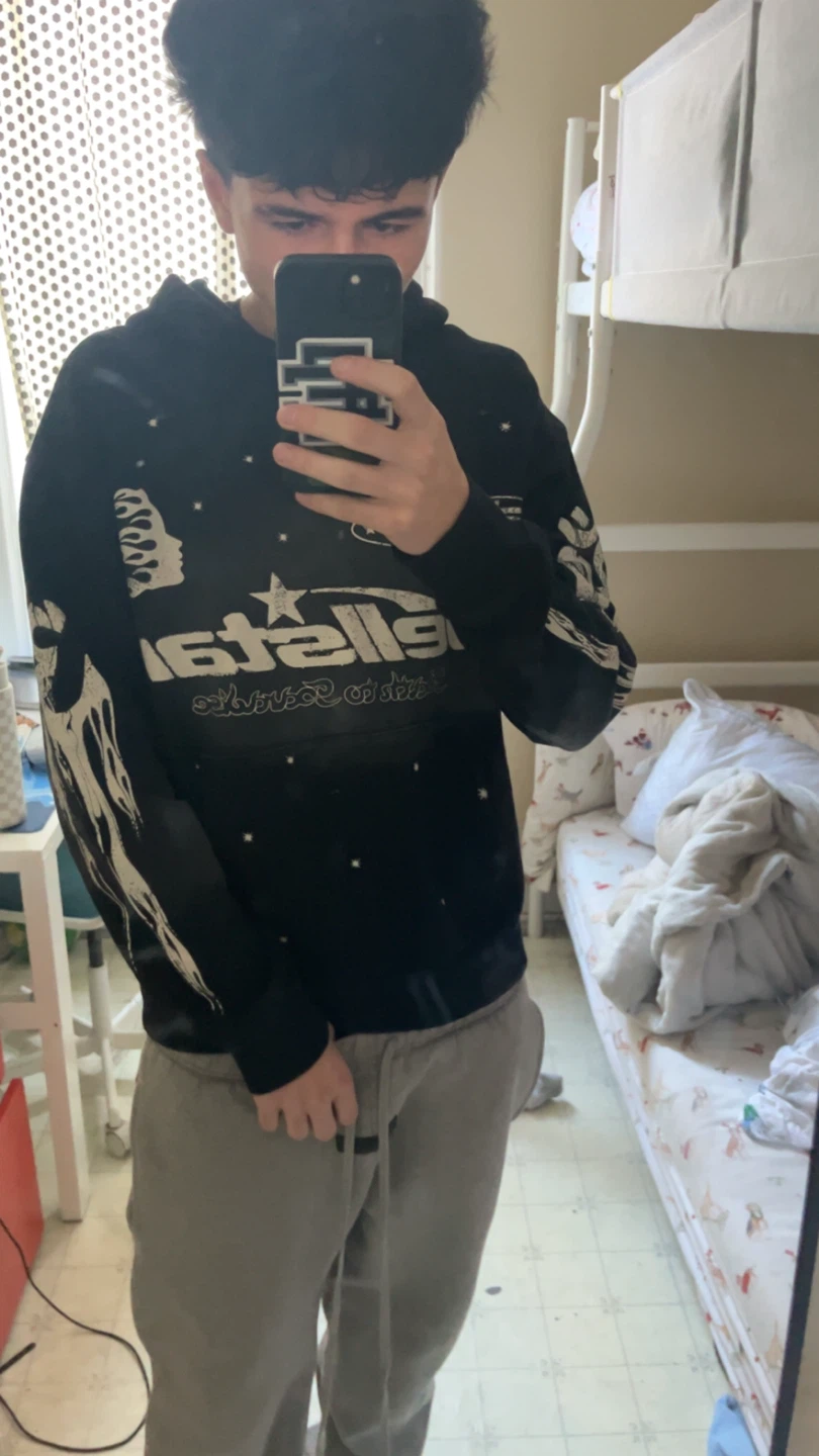 Black hellstar hoodie