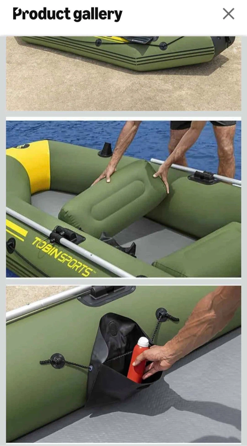 Tobin Sports Canyon Pro Inflatable Boat Set