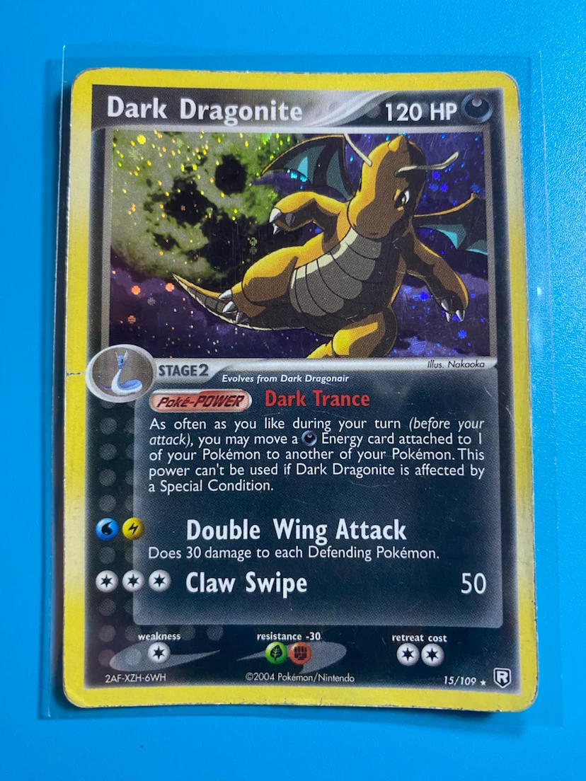 Dark Dragonite Cosmos Holo 15/109 Pokemon Card