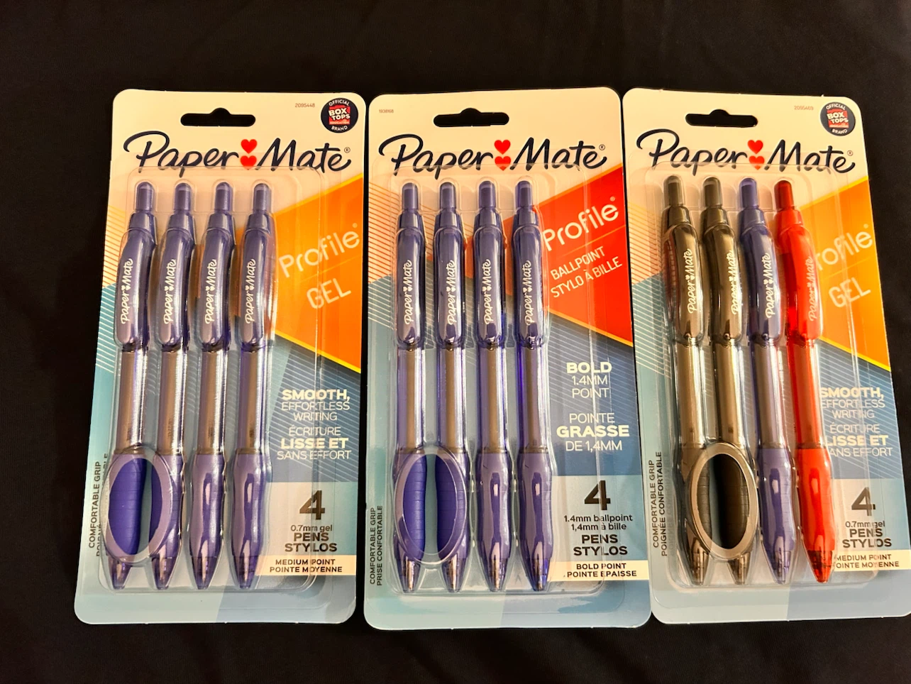 Paper Mate Profile Gel & Ballpoint Pens