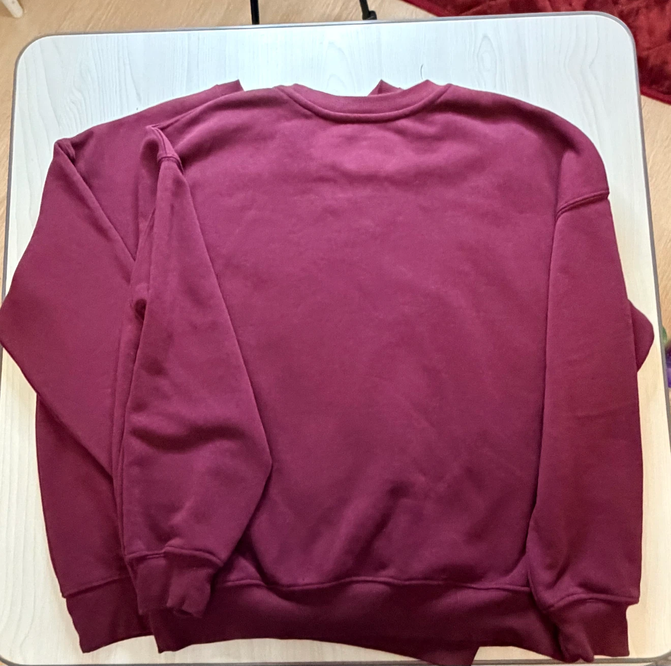 Zoe + Liv Dog Sweatshirts 2-Pack Burgundy S & XS New - photo 4