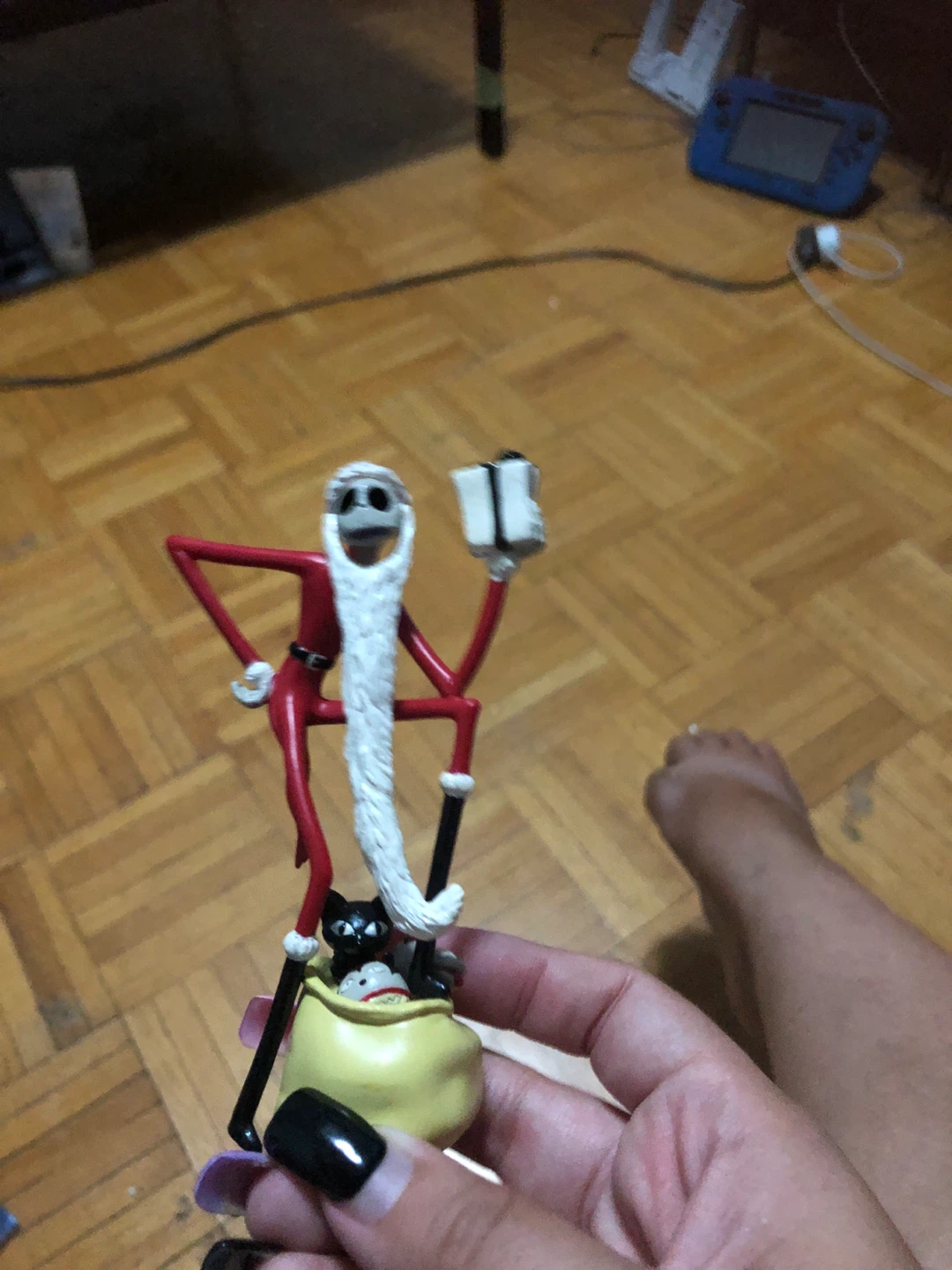 Nightmare Before Christmas Jack Skellington Santa figure