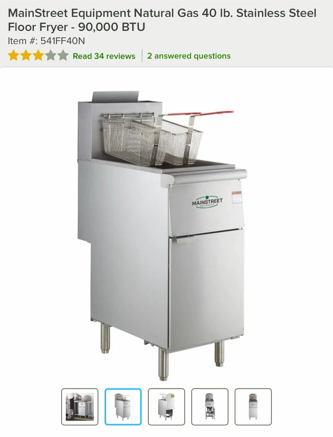 MainStreet Natural 60” Gas Range 2 ovens - photo 4