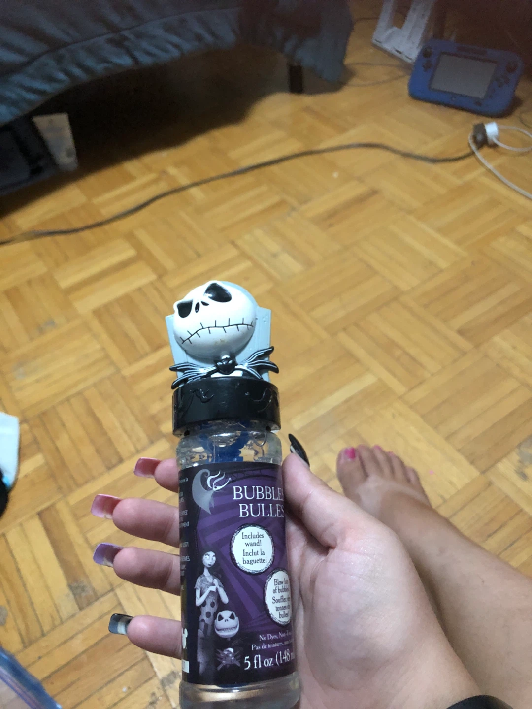 The Nightmare Before Christmas Jack Skellington Bubble Wand