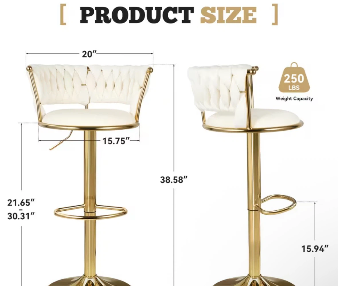 2pc bar stools brand new - photo 2