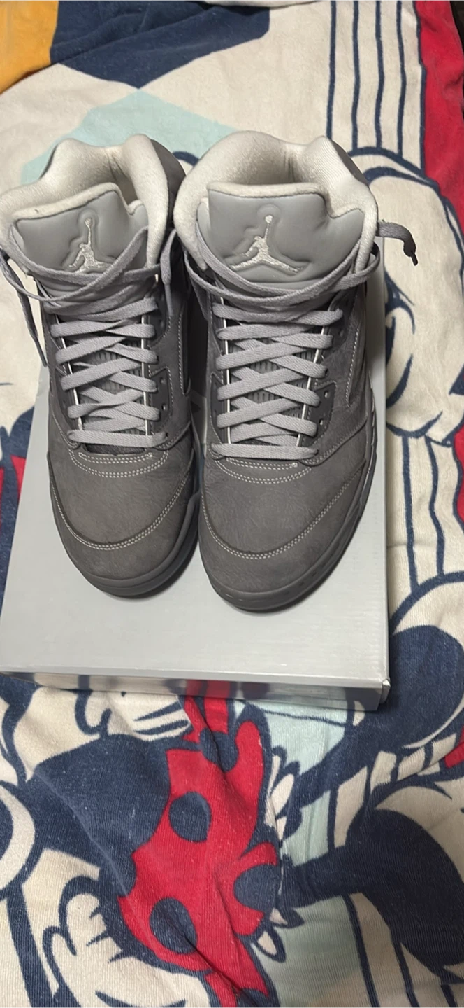 Air Jordan 5 Retro Wolf Grey