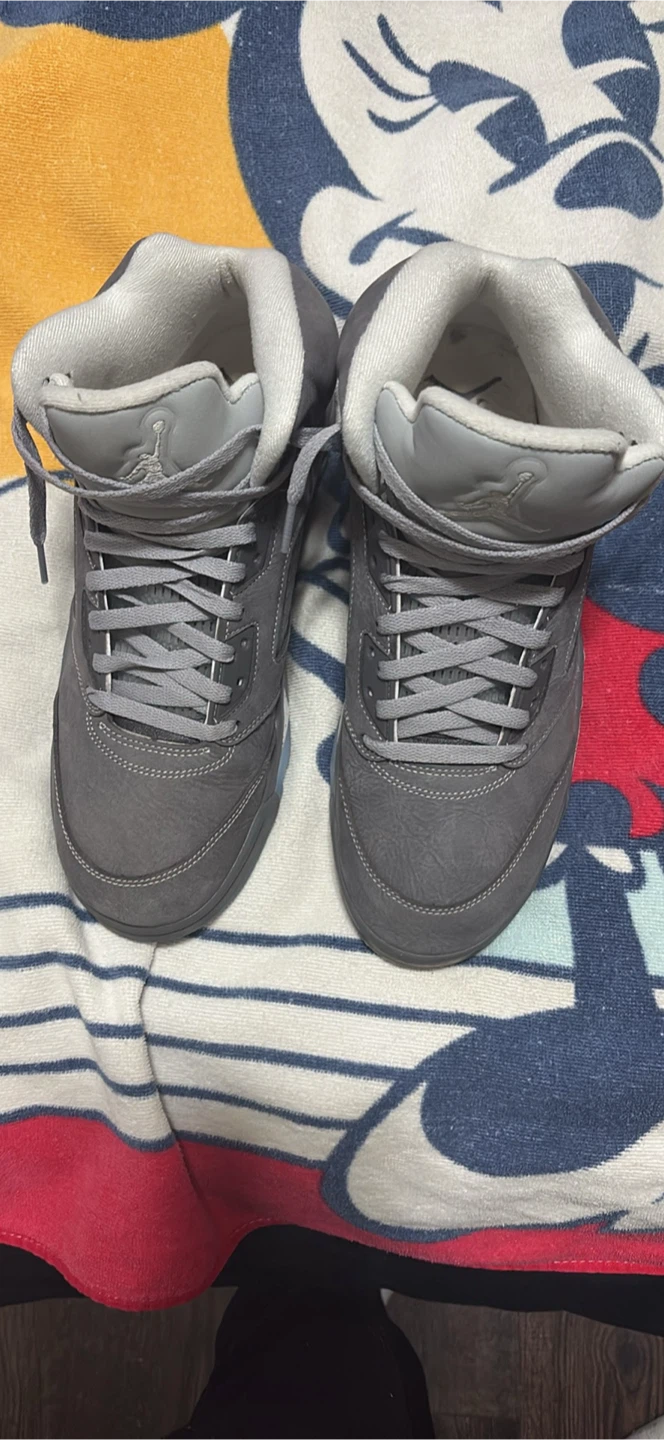 Air Jordan 5 Retro Wolf Grey - photo 2