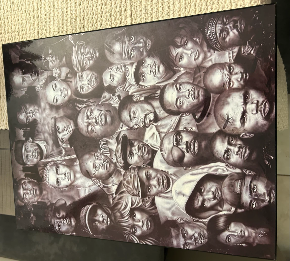 90s Hip-Hop and R&B Legends Collage Poster - photo 2